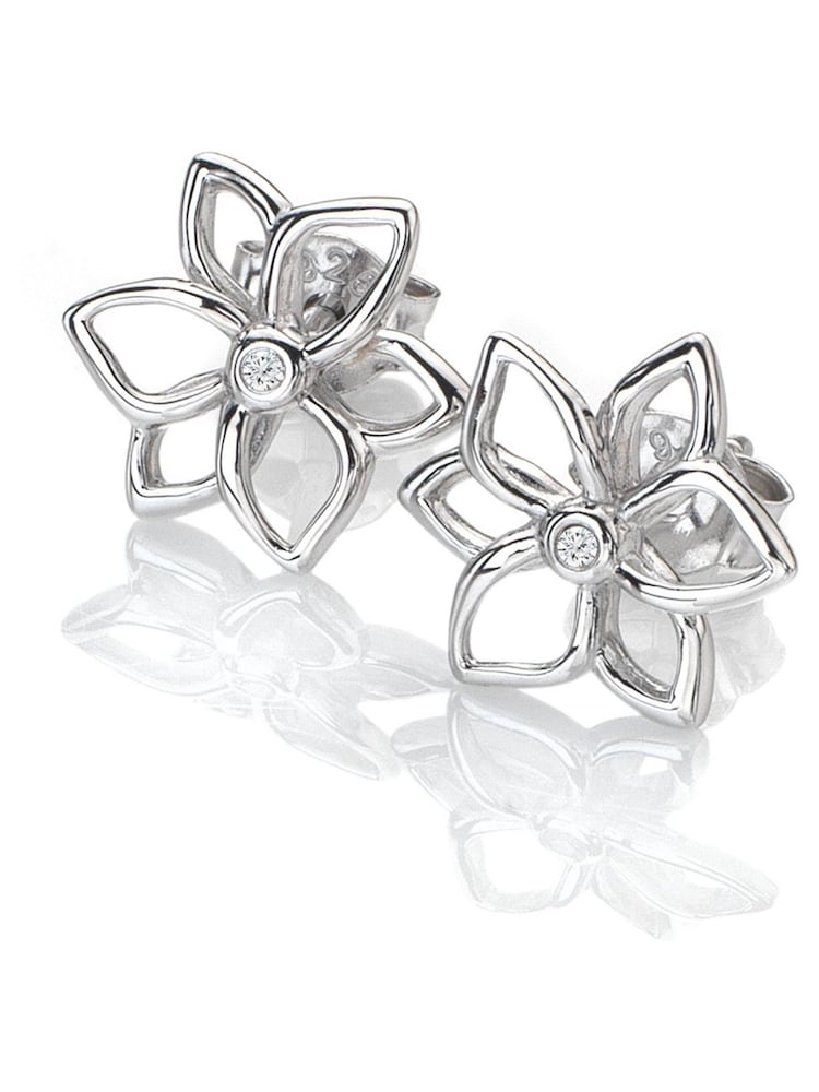Hot Diamonds Silver Diamond Amulet Stud Earrings - Image 2 of 3