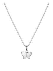 Hot Diamonds Silver Tone Butterly Pendant Necklace - Image 2 of 3