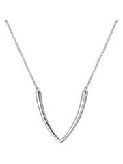 Hot Diamonds Reflect Silver Tone Necklace - Image 1 of 3