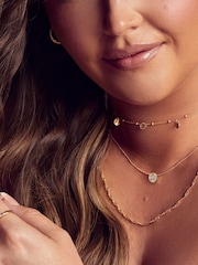 Hot Diamonds X JJ Gold Tone Star Necklace - Image 3 of 3