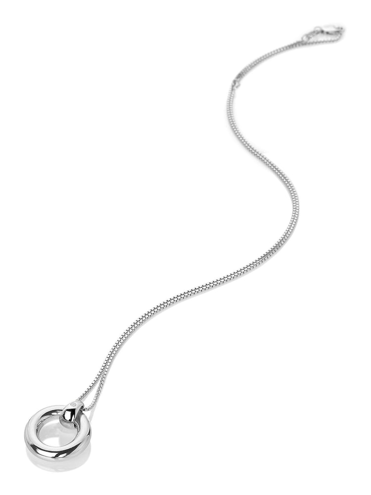 Hot Diamonds Silver Tone Forever Circle Pendant - Image 2 of 3