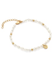 Hot Diamonds HD X JJ Gold Tone Calm Pearl Lunar Bracelet - Image 2 of 3
