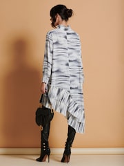 Jolie Moi Asymmetric Hem Oversized Dress - Bild 2 von 6