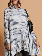 Jolie Moi Asymmetric Hem Oversized Dress - Bild 6 von 6