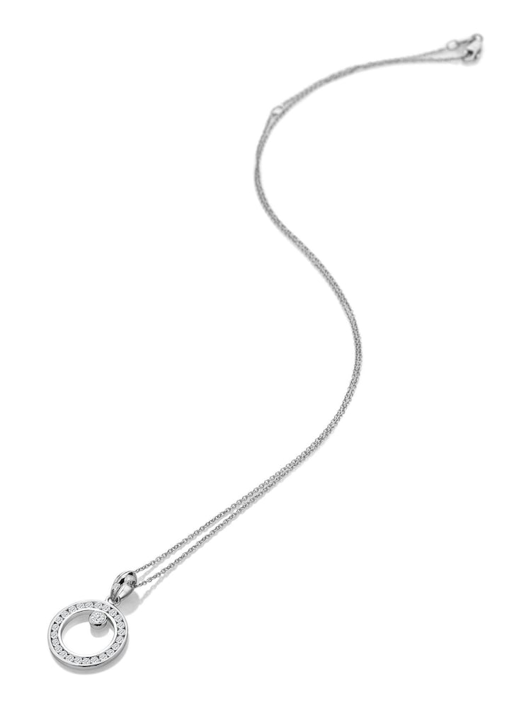 Hot Diamonds Silver Tone Orbit Pendant - Image 2 of 3