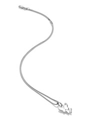 Hot Diamonds Silver Tone Flutter Statement Pendant Necklace - Image 2 of 3