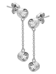Hot Diamonds Silberfarbene zarte Wasserfall-Ohrringe​​​​​​​ - Bild 1 von 3