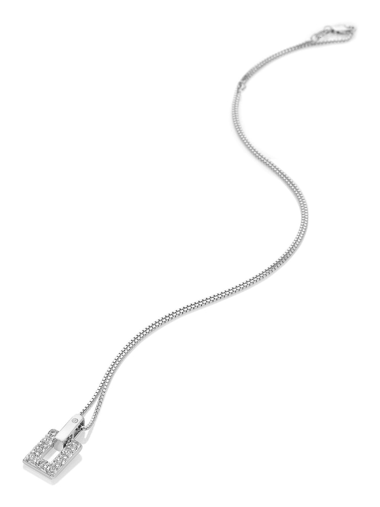Hot Diamonds Echo Silver Tone Pendant - Image 2 of 3