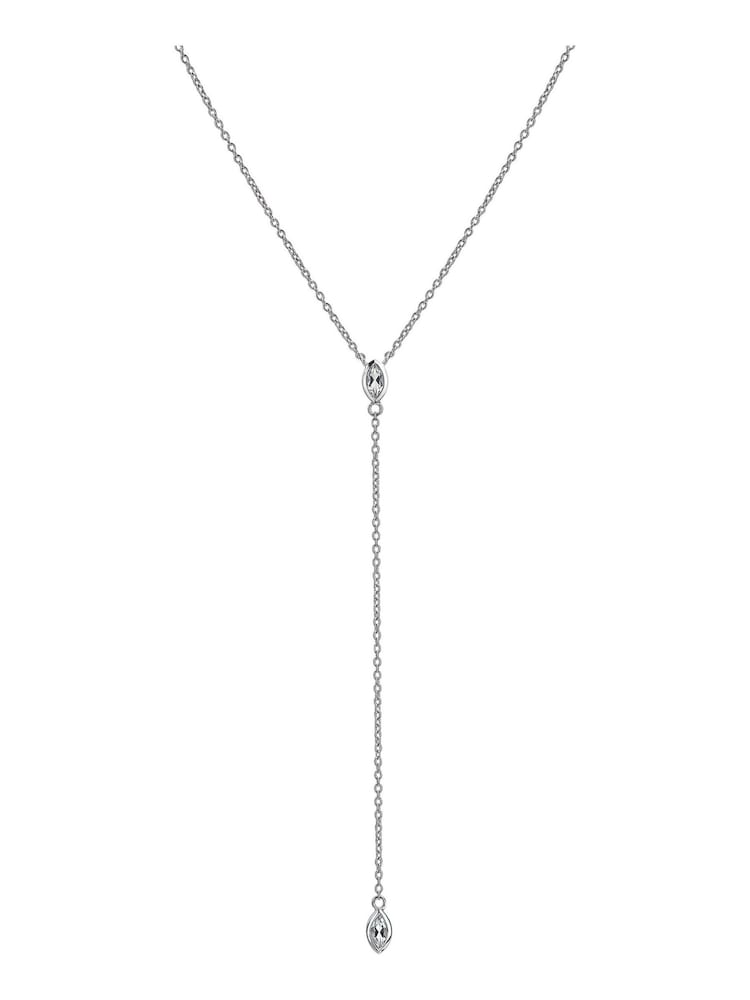 Hot Diamonds Silver Tone Tender Waterfall Marquise Necklace - Image 1 of 3