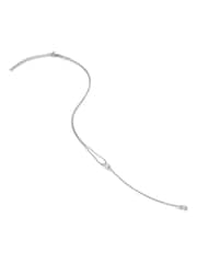 Hot Diamonds Silver Tone Tender Waterfall Marquise Necklace - Image 2 of 3