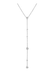 Hot Diamonds Silver Tone Tender Waterfall Statement Necklace - Image 1 of 3