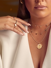 Hot Diamonds HD X JJ Gold Tone Venus Arc Pendant - Image 3 of 3