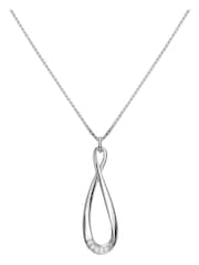 Hot Diamonds Silver Tone Flourish Pendant - Image 1 of 3