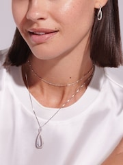 Hot Diamonds Silver Tone Flourish Pendant - Image 3 of 3
