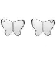 Hot Diamonds Silver Tone Flutter Stud Earrings - Image 2 of 3