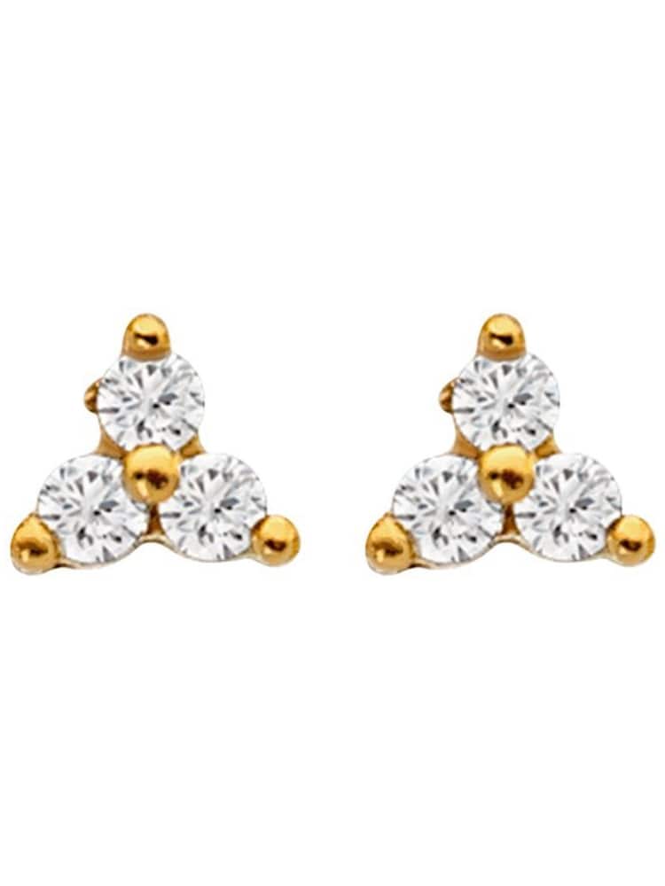 Hot Diamonds Gold Tone Topaz Micro Stud Earrings - Image 2 of 3