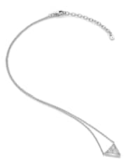 Hot Diamonds Silver Tone Stellar Triangle Necklace - Image 1 of 3