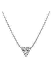 Hot Diamonds Silver Tone Stellar Triangle Necklace - Image 2 of 3