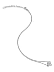 Hot Diamonds Silver Tone Squared Triangle Necklace - Image 2 of 3