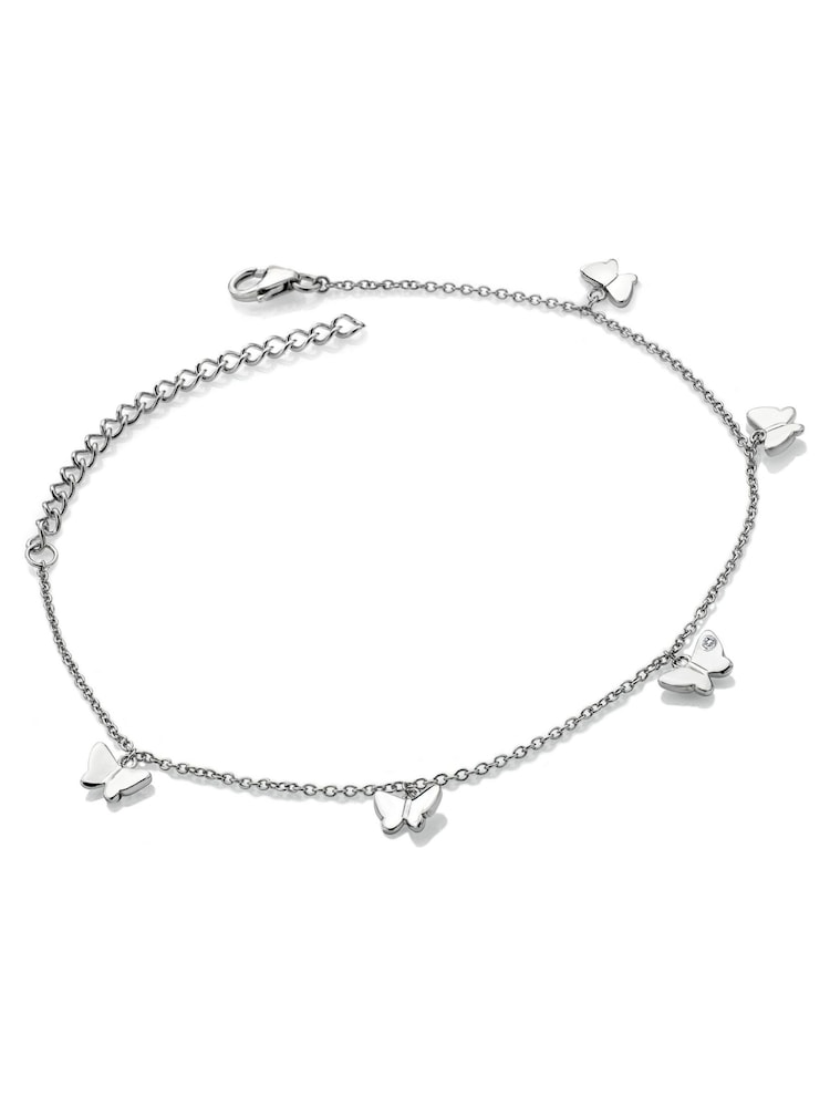 Hot Diamonds Silver Tone Flutter Bracelet - Image 2 of 3