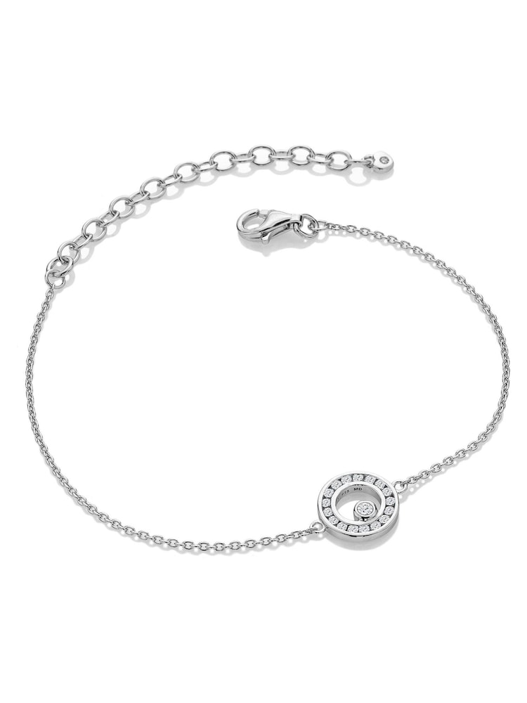 Brățară orbită în tonuri argintii Hot Diamonds - Image 1 of 3