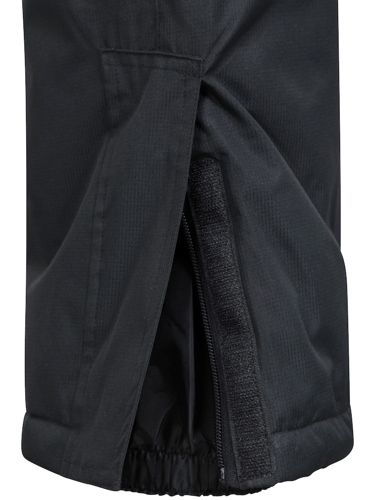 Mountain Warehouse Black Dusk II Mens Water Resistant Short Ski Trousers - Image 6 of 6