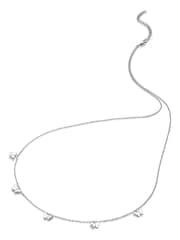 Hot Diamonds Silver Tone Flutter Necklace - Image 1 of 2