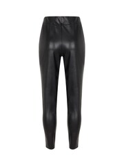 Mint Velvet Black Faux Leather Treggings - Image 6 of 6