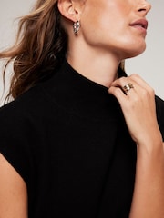 Mint Velvet Black Sleeveless Top - Image 6 of 7