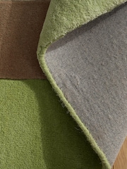 Sage Green Retro Shapes Rug - Image 5 of 6