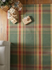 Green Barton Check Rug - Image 2 of 6