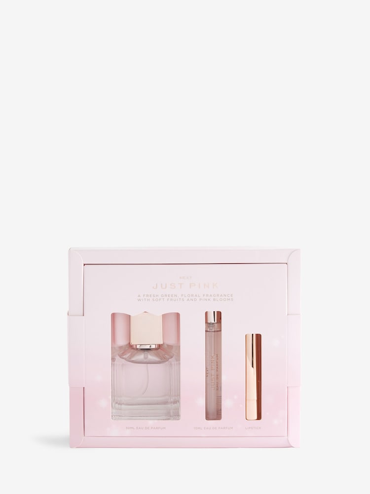 Just Pink 30ml and 10ml Perfume and Lipstick Gift set - Image 2 of 4