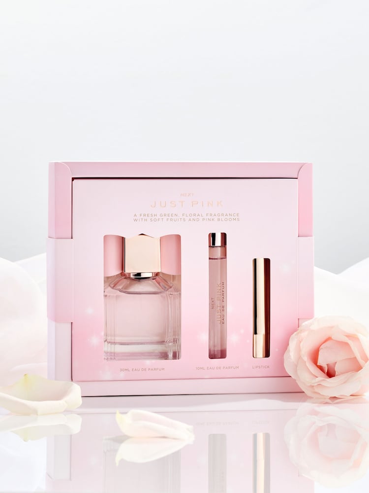 Just Pink 30ml and 10ml Perfume and Lipstick Gift set - Image 4 of 4