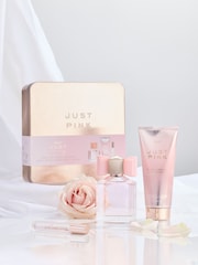Just Pink 100ml and 10ml Perfume with 200ml Body Lotion Gift Set - Image 1 of 5