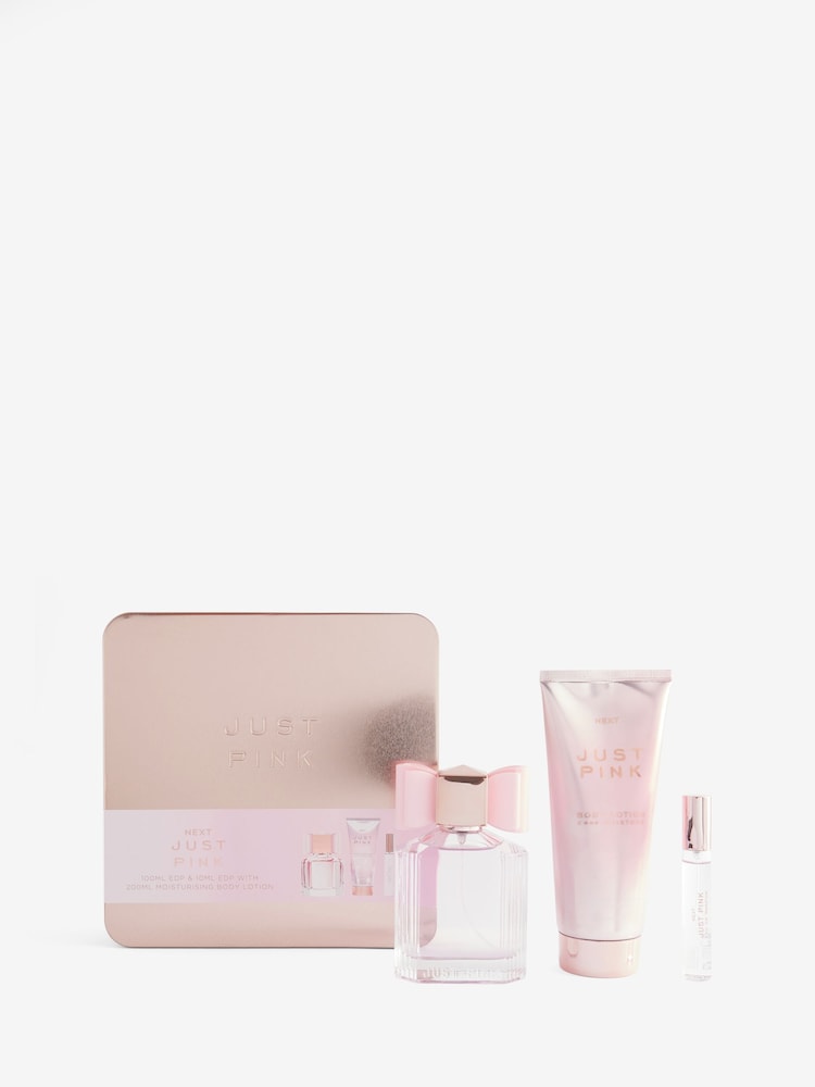 Buy Just Pink 100ml and 10ml Perfume with 200ml Body Lotion Gift