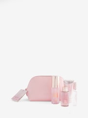 Just Pink Mini Perfume and Toiletries Collection with Makeup Bag Gift Set - Image 1 of 4