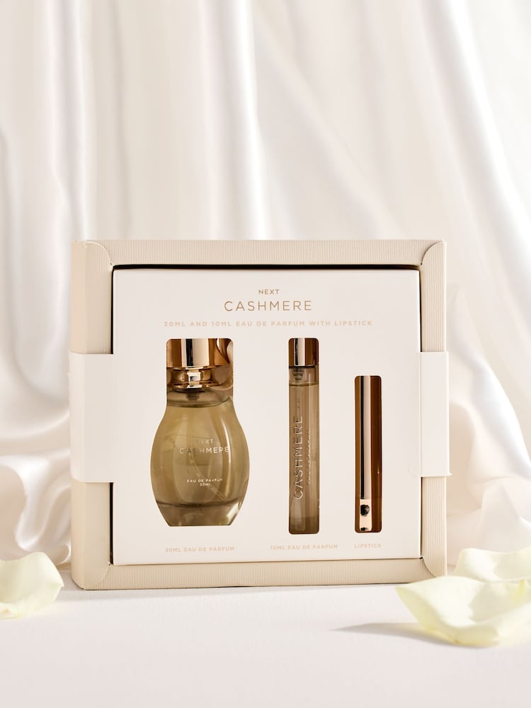 Cashmere 30ml and 10ml Perfume Gift Set with Lipstick - Image 2 of 4