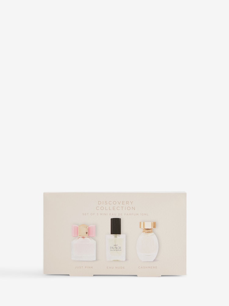 Set of 3 Just Pink, Eau Nude and Cashmere 10ml Perfume Gift Set - Image 3 of 3