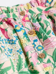 Green Floral Baby 100% Cotton Woven Jumpsuit (0-18mths) - Image 5 of 6