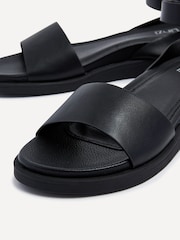 Linzi Black Two-Part Kara Sandals - Image 4 of 5