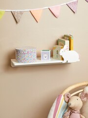 JoJo Maman Bébé Bunny Wall Shelf - Image 1 of 3