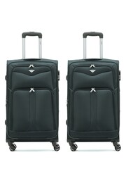 Flight Knight Medium Check-In Hold Luggage Soft Case Travel Suitcases Set of 2 - Image 1 of 4