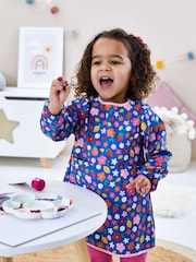 JoJo Maman Bébé Blue Floral Multi-Purpose Coverall - Image 1 of 6
