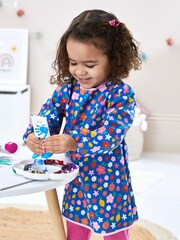 JoJo Maman Bébé Blue Floral Multi-Purpose Coverall - Image 2 of 6