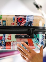 Flight Knight Medium and Large Check-In Hold Luggage Hardcase Travel Suitcases Set Of 2 - Image 3 of 6