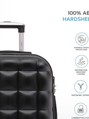 Flight Knight Medium & Large Check-In Hold Luggage Bubble Hardcase Travel Suitcases Set of 2 - Image 5 of 8