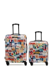 Flight Knight Medium and Small Carry-On For EasyJet Hardcase Travel Suitcase Set Of 2 - Image 1 of 2