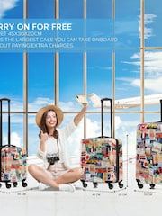 Flight Knight Medium and Small Carry-On For EasyJet Hardcase Travel Suitcase Set Of 2 - Image 2 of 2