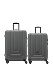 Flight Knight Medium Check-In and Small Carry On Bubble Hardcase Travel Suitcase Set of 2 - Image 1 of 6