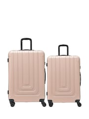 Flight Knight Medium Check-In and Small Carry On Bubble Hardcase Travel Suitcase Set of 2 - Image 1 of 7